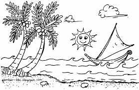 Membuat gambar ombak laut dari yang harga paling murah sampai mahal sekalipun. Mewarnai Pemandangan Pantai Tepi Laut Contoh Gambar Mewarnai