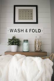 An interesting idea comes from bria hammel the shiplap accent wall created by amw design studio is super charming and we love everything about it. Modern Farmhouse Laundry Room Reveal Feat Shiplap Accent Wall A Classy Fashionista