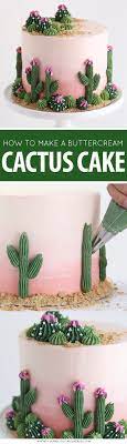 How to make cactus cake toppers. Cactus Cake The Cake Blog