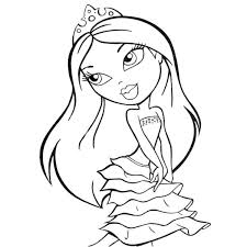 Disegno Di Bratz Principessa Da Colorare Disegni Libri Da Colorare Principesse