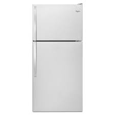 Whirlpool appliances is among the leading manufacturers in home appliances across the globe. Whirlpool 30 Inch W 18 2 Cu Ft Top Freezer Refrigerator In Stainless Steel The Home Depot Canada