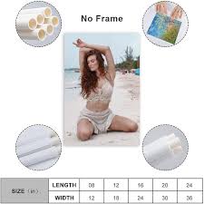 IYALVNR Rachel Pizzolato Model Art Sexy Poster Room Poster 62(3) Canvas Art  Wall Poster Printing Office Bedroom Aesthetic Poster Gift  16x24inch(40x60cm) Unframe-style : Amazon.ca: Home