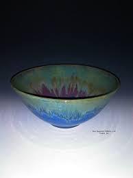 Handmade Ceramic Serving Salad Bowl Glazed With Food Safe Blue Green Pink And Brown Glazes Microwave And Handmade Ceramics Clay Plates Stoneware Pottery