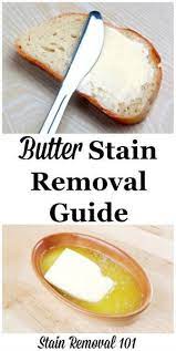 Butter Stain Removal Guide