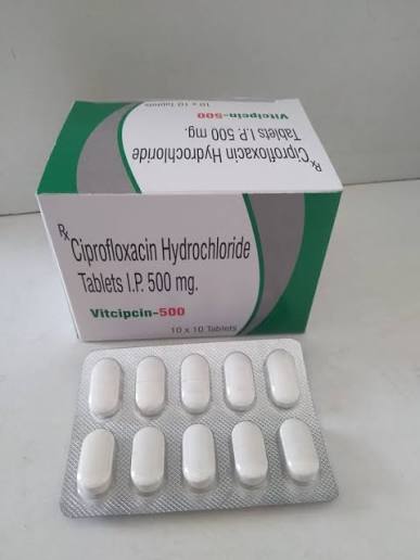 Ciprofloxacin 500 Mg Tablets, 10*10 Alu Alu at ₹ 215/box in Ambala | ID: 23258810433