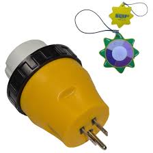 It also has furrion's new faultsmart reverse polarity and neutral loss led indicator. Hqrp Rv Electrical Locking Adapter 15a Male To 50a Female Twist Lock Power Cord Plug Connector Uv Meter Walmart Canada