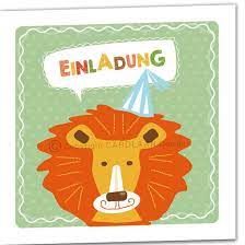 Invitation Children S Birthday Folding Card Funny Cute Invitations Card Boy Card Girl Zoo Animals Bear Tiger Lion Children S Party Einladungskarten Kindergeburtstag Geburtstag Karte Einladung Kindergeburtstag