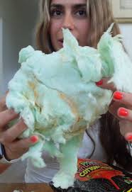 Pickle and Chamoy Cotton Candy Review from Five Below