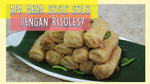 Kini endeusiast pun bisa mencoba membuatnya sendiri di rumah. Apa Beda Sosis Solo Dengan Risoles Youtube