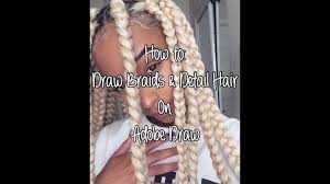 All your hair will be sectioned into squares and worked into individual plaits to get this look. Adobe Draw How To Draw Braids Detail Hair Youtube Adobe Draw How To Draw Braids Detail Hair Youtube Adobe Draw How To Draw Braids Braids Hair