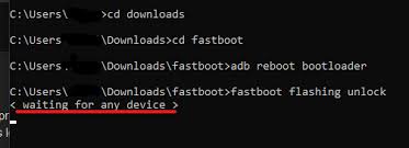 Stuck on waiting for device after fastboot command · 1) open device manager in windows · 2) connect usb cable to your phone pushing volume up . Unlocking Bootloader Tecno Android Rehab Center Highonandroid Forum
