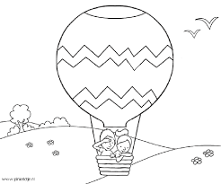 Hot Air Balloon Coloring Page Free Coloring Pages For Kidsfree Hot Air Balloon Drawing Coloring Pages Cool Coloring Pages