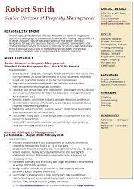 Able to think critically about how our team can continually improve processes Director Of Property Management Resume Samples Qwikresume