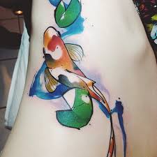 Who is the owner of the tattoo shop? Watercolor Koi Fish By Russell From Hart And Huntington Orlando Florida Imgur