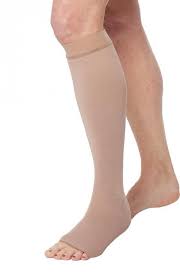 Exocustom Toes To Below Knee Knee Compression Garment Knit Structure
