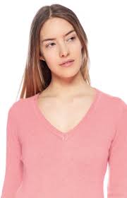 PesoPiuma® Women's V-neck in Cashmere for Sale Online