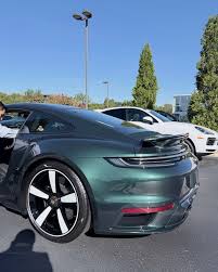 Image result for Forest Green 2025 Porsche
