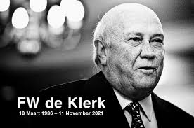 Oudpres. FW de Klerk sterf: Só kronkel sy liefdespad met Elita