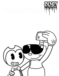 When it gets too hot to play outside, these summer printables of beaches, fish, flowers, and more will keep kids entertained. Best Couple Of Cuphead And Bendy Coloring Pages Bendy Coloring Pages Coloring Pages For Kids And Adults