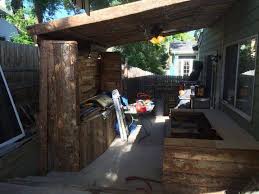 As you probably already knew, pallets can be used to create all sorts of things. Upcycled Pallet Outdoor Kitchen Easy Pallet Ideas