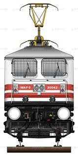 High Speed Electric Locomotive Class Wap 5 By Indian Railways Indian Railways Electric Locomotive Indian Railway Train