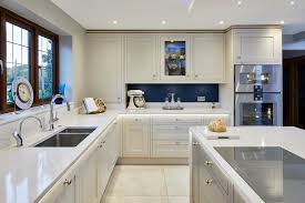 Maybe you would like to learn more about one of these? Classic White Kitchen With Circular Oak Breakfast Bar Stoneham Kitchens