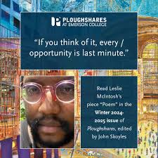 Searching for your last read of January? Take the opportunity to grab our  Winter 2024-25 issue and read the awesome works by Leslie McIntosh, Taylor  Light, Bob Hicok, and Joan Silber, among