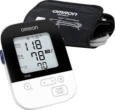 Omron 5 Series Wireless Upper Arm Blood Pressure Monitor White Black Bp7250 Best Buy