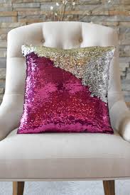 Fairfield decorator's choice pillow insert, 16 x 16, 1 each. Fuchsia Pink Silver Sequin Mermaid Pillow Limited Edition Mermaid Pillow Pillows What Is Interior Design