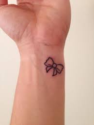 Cute Little Bow Tattoo Pink Bow Tattoos Small Girl Tattoos Small Wrist Tattoos