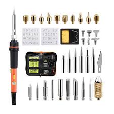 Wood Burning Kit Genround Wood Burning Tool Set 60 Watt Wood Burner Tool Woodburning Tools Kit Incl Temp Wood Burning Kits Wood Burning Pen Wood Burning Tool