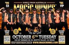 MAGIC HUNKS LIVE AUSTRALIAN TAKEOVER SCOTTS VALLEY