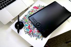 Video How To Use A Graphics Tablet With Adobe Illustrator Getting Started Guide Oksancia S Pattern Design Studio Graphics Tablet Tablet New Tablets