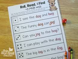 Learn To Read Og Word Family Reader Activities This Reading Mama In 2020 Word Families Word Family Readers Word Family Activities