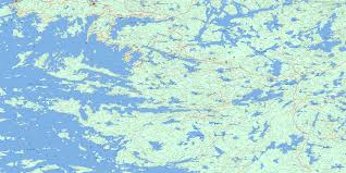 Longbow Lake On Free Topo Map Online 052e09 At 1 50 000