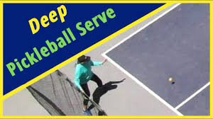 How do you score pickleball? Why It Pays To Hit A Deep Pickleball Serve Cj Johnson Global
