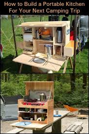 Build A Portable Camp Kitchen For Your Next Picnic Or Camping Trip Portable Camp Kitchen Camp Kitchen Camping Chuck Box