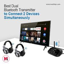 8 Best Dual Bluetooth Transmitter To Connect 2 Devices Simultaneously Mashtips Bluetooth Transmitter Transmitter Bluetooth Transmitter Receiver
