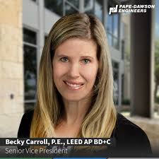 Congratulations to Becky Carroll, PE,