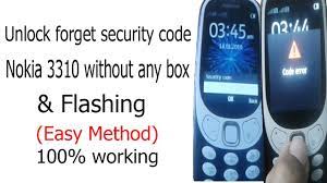 Find an unlock code for nokia 3310 3g cell phone or other mobile phone from unlockbase. How To Unlock Nokia 3310 Security Code Nokia 3310 Ta 1030 Remove Security Code Youtube