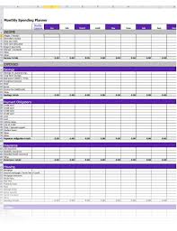Explore Our Image Of Monthly Spending Budget Template For Free In 2020 Budgeting Worksheets Budget Template Expense Tracker