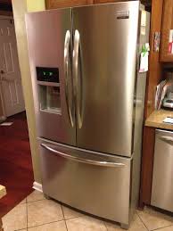 How do i clean the fridge? Frigidaire Gallery Refrigerator Reviews Stainless Steel Design Stainless Steel Kitchen Appliances Stainless Steel Kitchen Appliances Pictures