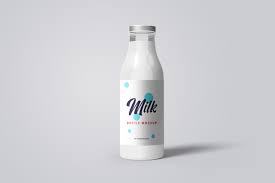 ✓ free for commercial use ✓ high quality images. Milk Bottle Mockup Templates