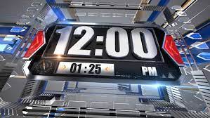 Hourly Clock A Broadcast Design Produced For A News Tv Channel Named 24 News Hd Located In Pakistan Rebranding Showreel Broadcast