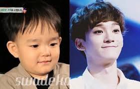 mpd직캠 엑소 첸 직캠 call me baby exo chen fancam mnet mcountdown 150409. Exo S Chen To Finally Meet Baby Doppelganger Daeul On The Return Of Superman K Pop Amino