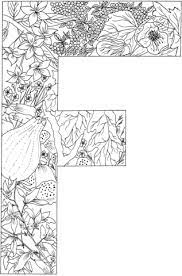 Free printable letter f coloring pages for adults. Pin On Color Pages