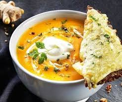Susskartoffel Mohren Suppe Rezept Rezepte Susskartoffelsuppe Rezept Essen Vorbereiten