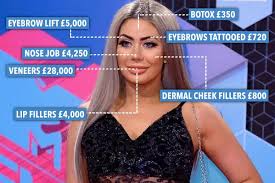 See which geordie shore star out of charlotte crosby, chloe ferry, holly hagan, marnie simpson and more have splashed the most on surgery! Geordie Shore Star Chloe Ferry S Full Cosmetic Transformation Revealed As She Films Herself Getting More Lip Fillers Before Entering The Celebrity Big Brother House