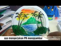 Cari produk lukisan lainnya di tokopedia. 19 Contoh Lukisan Pemandangan Di Caping Pemandangan Indah Sekali