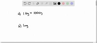 How do you convert 1 gram into milligrams? Solved Fill In The Blanks A 1 Gram Mill